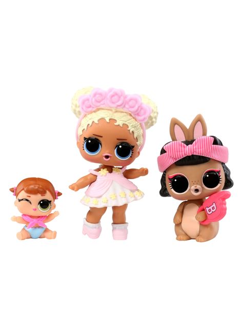 Muñeca L.O.L Surprise Tot + Pet + Lil Sis 3 Pack-5