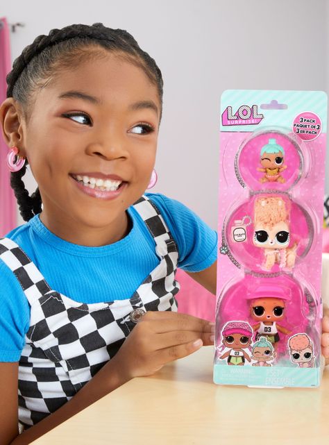 Muñeca L.O.L Surprise Tot + Pet + Lil Sis 3 Pack-6