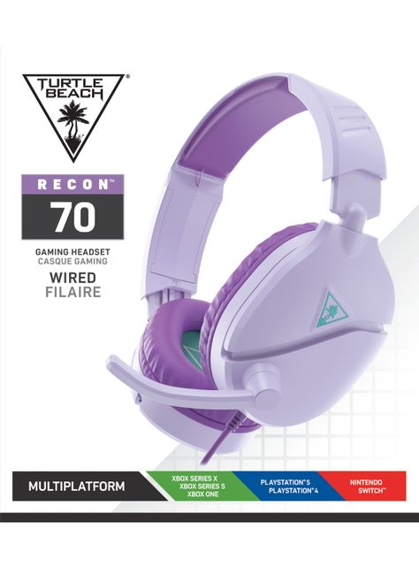 Audífonos Gamer Recon 70 Lavanda-2
