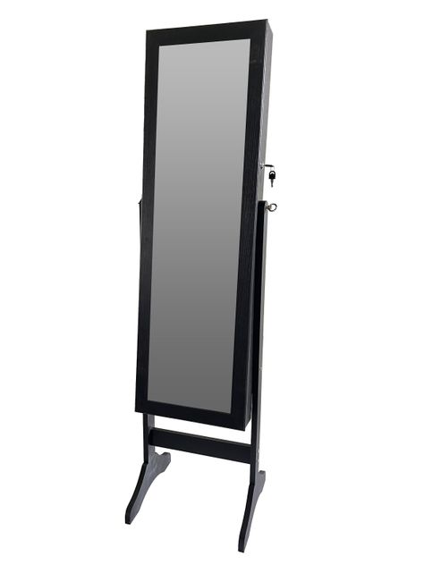 Espejo Joyero Negro 153 cm-0