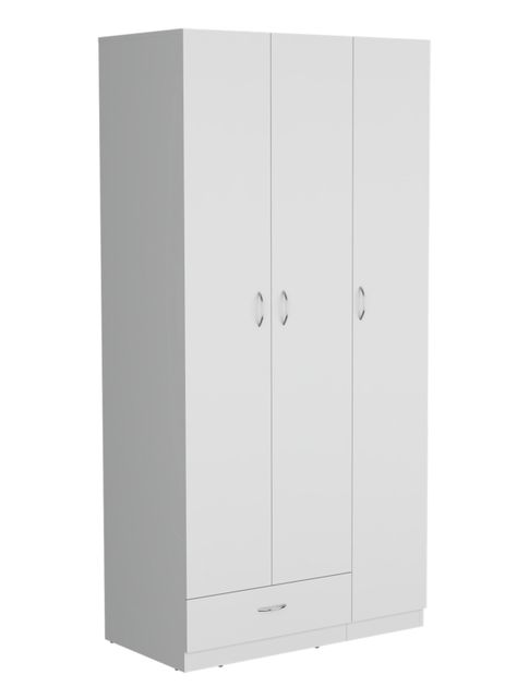 Armario Z-90 3P 1C Blanco-0