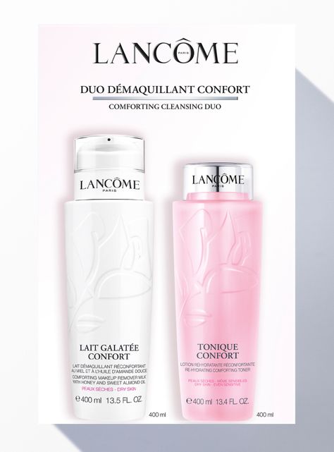 Set Duo Limpieza Confort 400 ml + 400 ml Lancôme-2