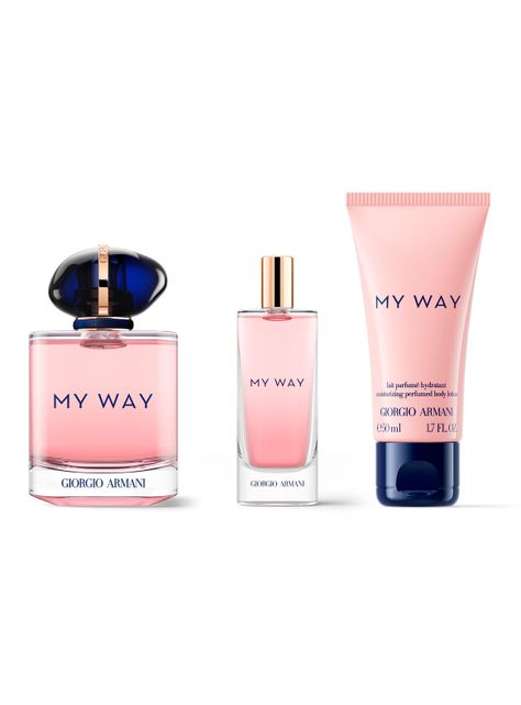Set Perfume My Way EDP Mujer 90 ml + 15 ml + Loción 50 g Giorgio Armani-0
