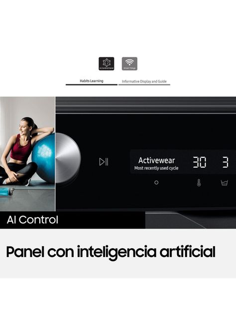 Lavadora-Secadora Frontal 20/12 Kg IA WD20T6300GP/ZS-5