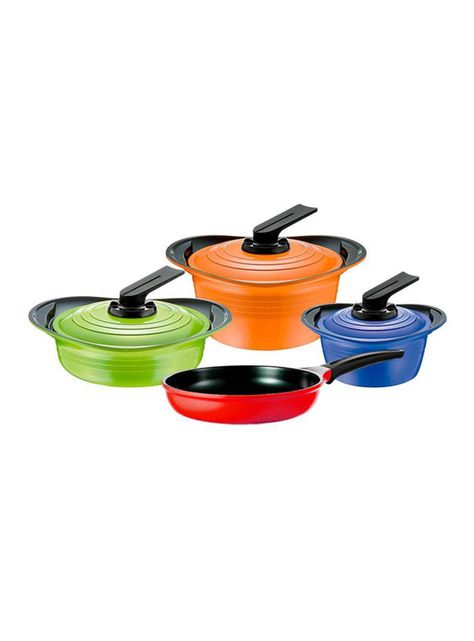 Batería de Cocina Premium 7 Piezas + Set de Cuchillos-2