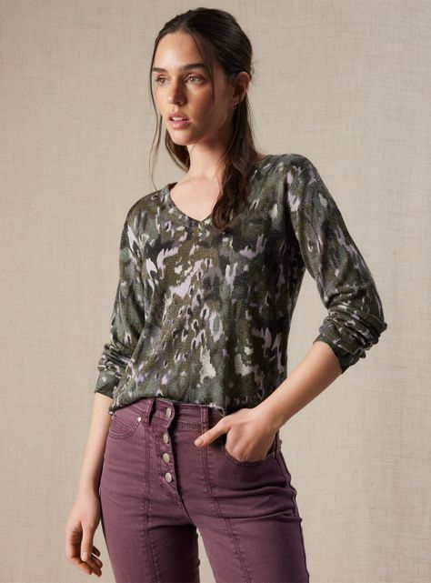 Sweater Estampado Color-0