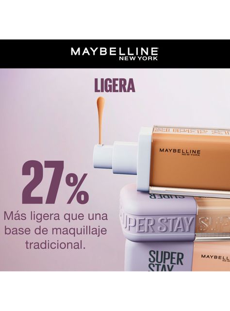 Base de Maquillaje Maybelline New York Super Stay Lumi Matte 330-4