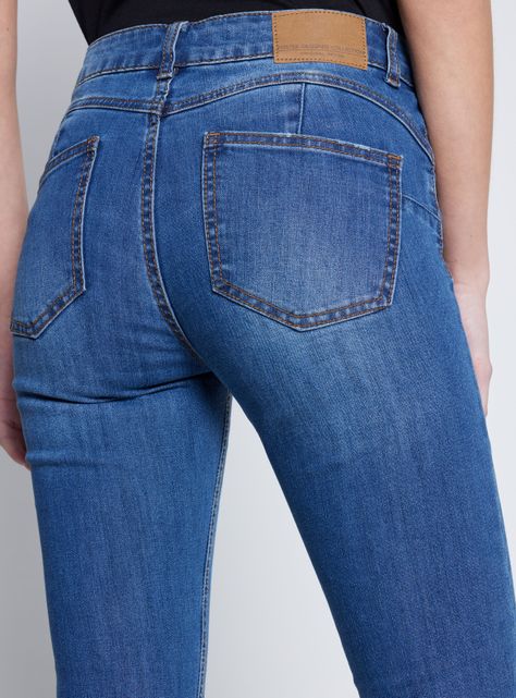 Jeans Skinny Tiro Medio Push Up-2