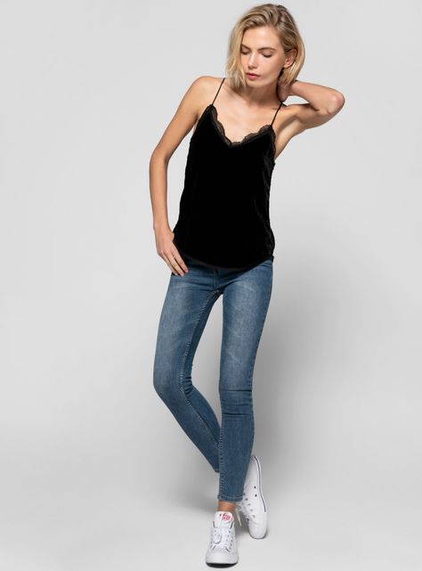 Jeans Basico Tiro Alto Skinny-3