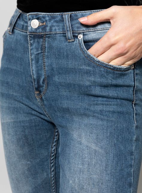 Jeans Basico Tiro Alto Skinny-2