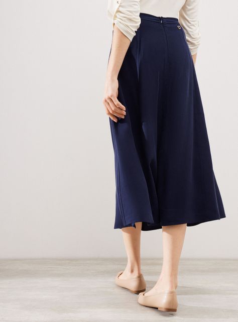 Falda Midi Fluida-1