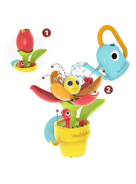 Juguete de Baño Abejita de Agua en Flor Yookidoo-3