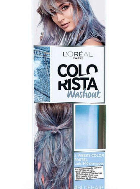 Tintura Colorista Cabello Semi Permanente Washout 6 Blue-1