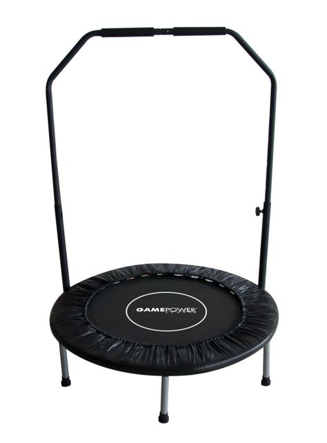 Mini Gamepower Trampolín con Mango Plegable-0