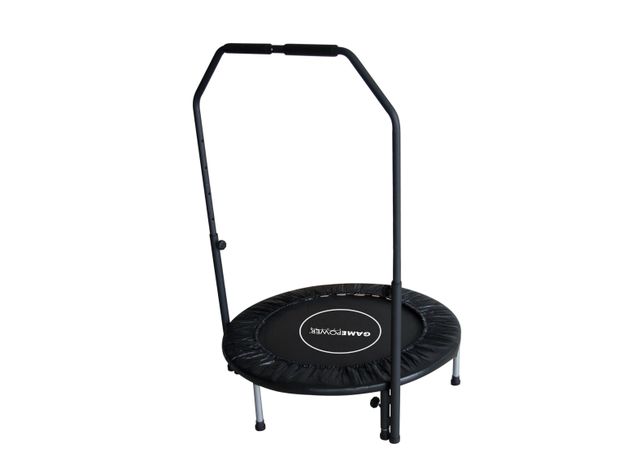 Mini Gamepower Trampolín con Mango Plegable-2