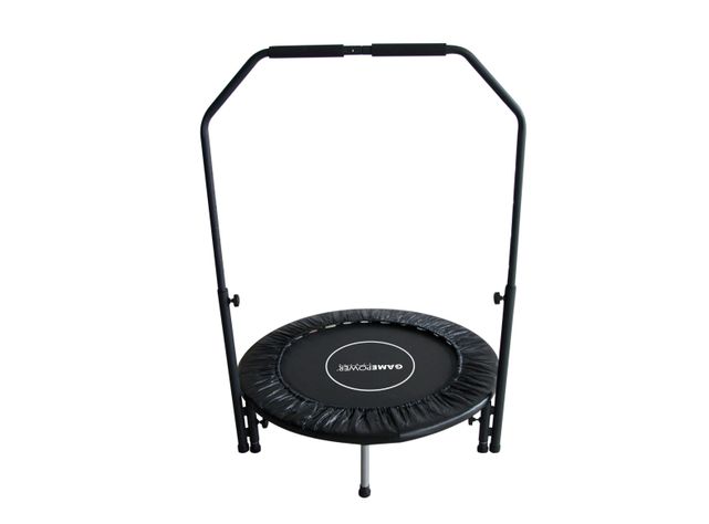 Mini Gamepower Trampolín con Mango Plegable-1