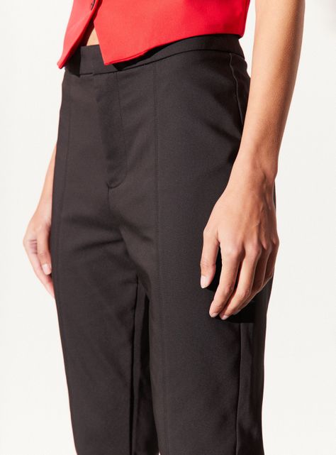 Pantalón Sastrero Básico Corte Medio-2