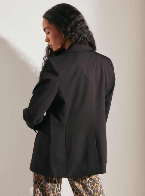 Blazer Estructurado un Botón-1