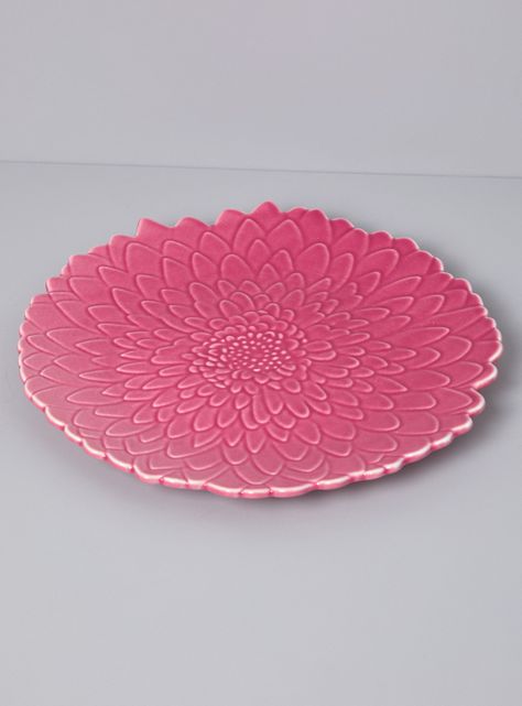 Plato Flor Relieve 25.8 cm-1