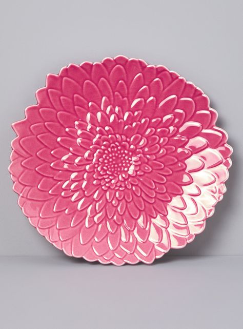 Plato Flor Relieve 25.8 cm-0