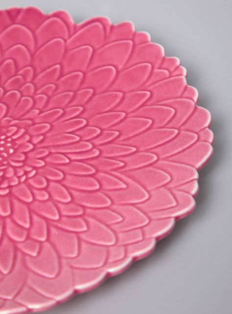 Plato Flor Relieve 25.8 cm-2