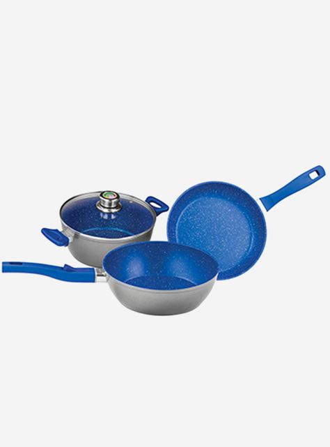 Sartenes Masterset 4 Piezas Azul FlavorStone-0