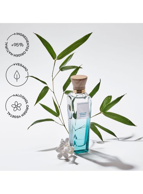 Set Perfume Agua de Bambú EDT Mujer 120ml + Loción Corporal 75ml + Megaspritzer 10ml-5