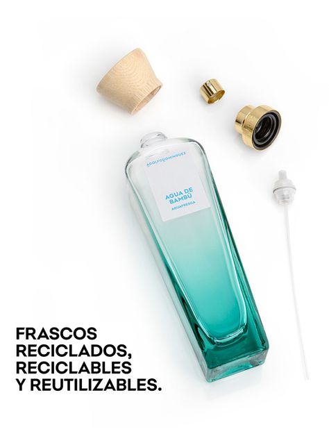 Set Perfume Agua de Bambú EDT Mujer 120ml + Loción Corporal 75ml + Megaspritzer 10ml-3