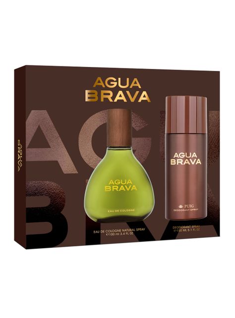 Set Perfume Agua Brava EDC Hombre 100 ml + Desodorante 150 ml-0