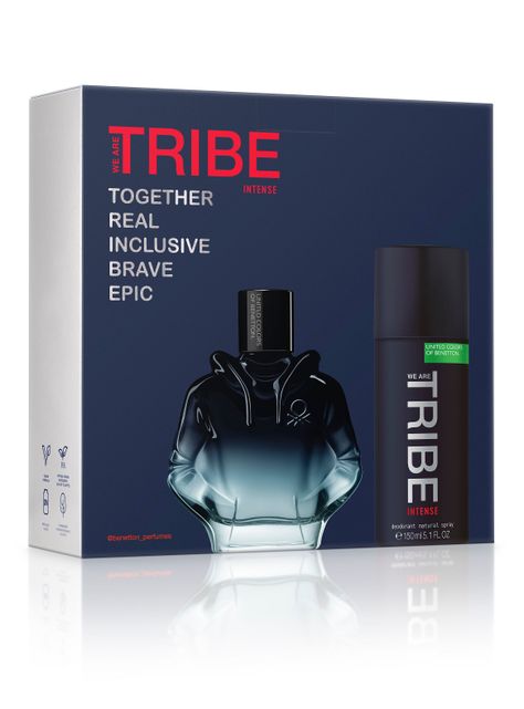 Set Perfume We Are Tribe Intense EDP Hombre 90ml + Desodorante 150ml-2