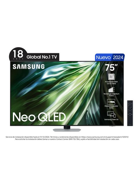 Neo QLED 4K 75" QN90D Smart TV 2024-2