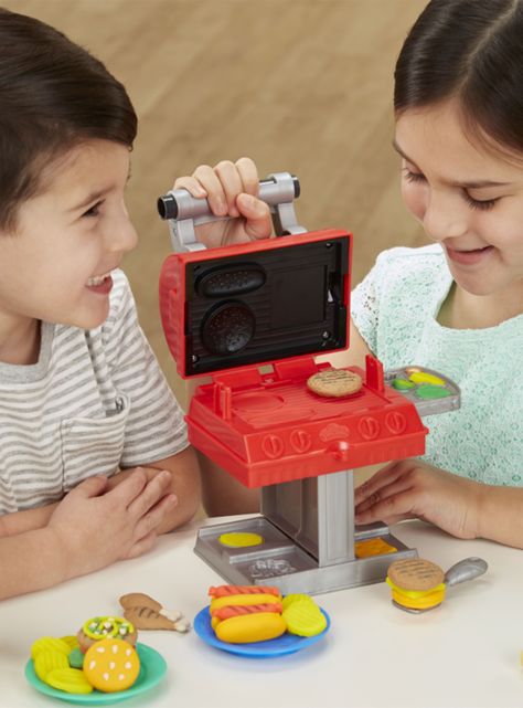 Masilla PlayDoh Kitchen Creations Súper Barbacoa 6 Latas-1