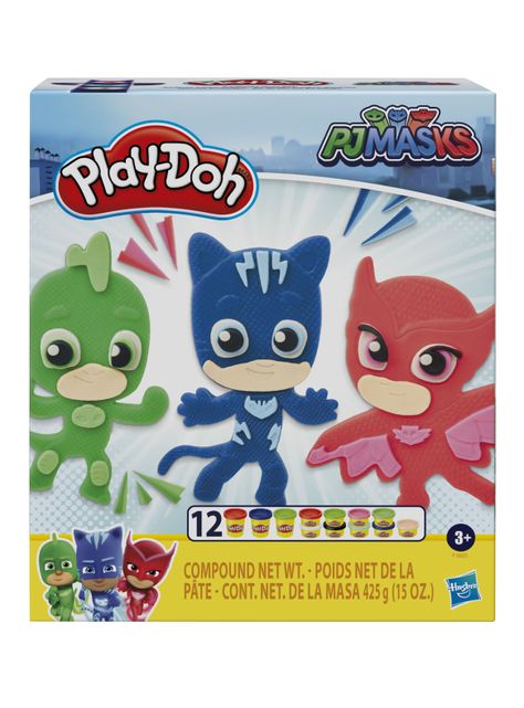 Plasticina y Masa Héroes Pj Masks-0
