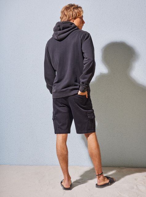 Polerón Fullzip Capucha Liso-5