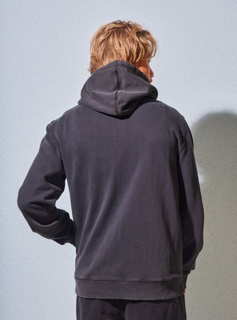 Polerón Fullzip Capucha Liso-1