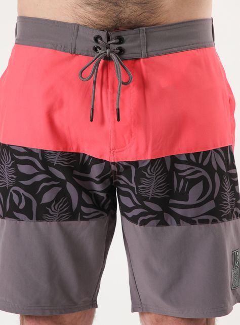 Traje de Baño Color Block con Estampado-2