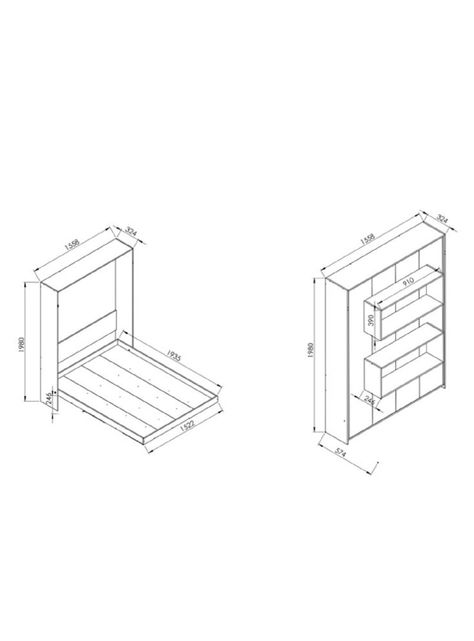 Cama Plegable Vertical Manhathan 2 Plazas-1