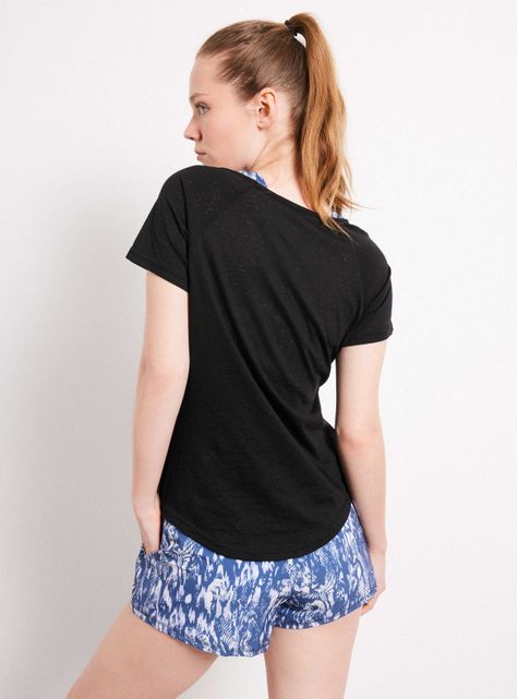 Polera Burn Out Estampado-1