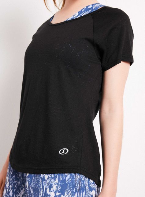 Polera Burn Out Estampado-2