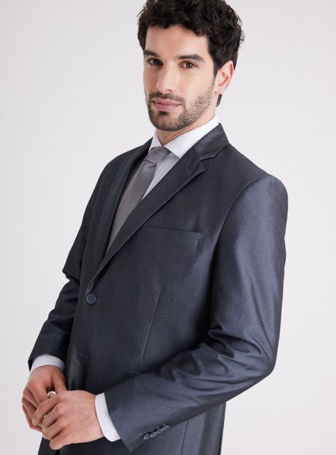 Traje Recto Listado Regular Fit-2