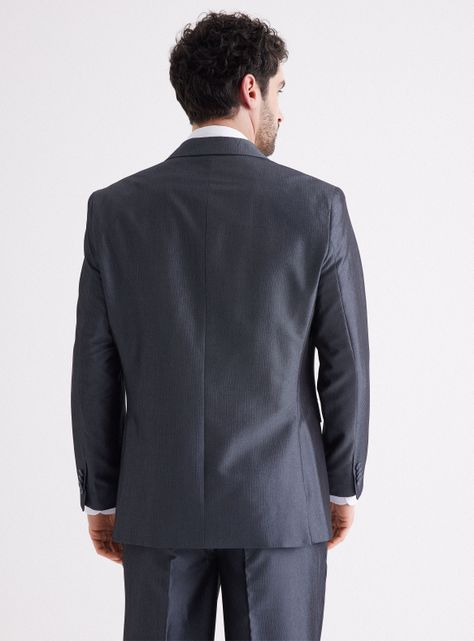 Traje Recto Listado Regular Fit-1