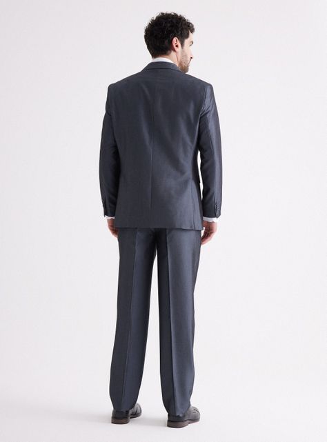 Traje Recto Listado Regular Fit-5