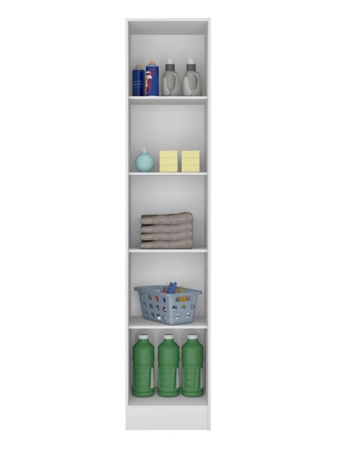 Estante Organizador con Puerta Mia Blanco-2