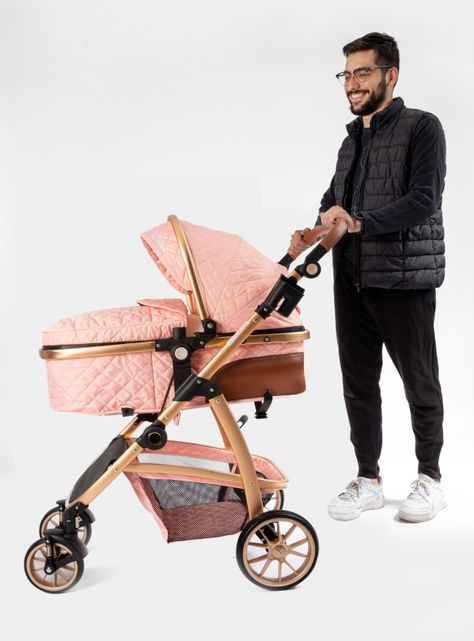 Coche Travel Elegance Rosado-4