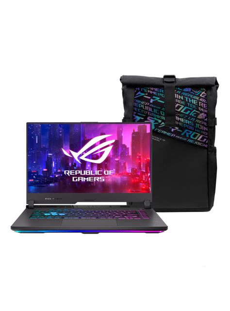Notebook Gamer ROG Strix G15 G513RM-HQ056W AMD Ryzen 9 NVIDIA GeForce RTX 3060 6GB GDDR6 16GB RAM 512GB SSD 15.6" WQHD 165Hz-0