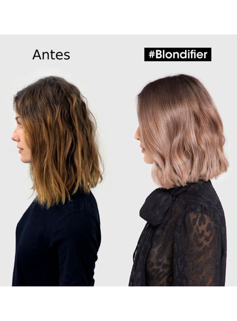Set Cabello Rubio Blondifier Serie Expert Shampoo Gloss 500 ml+ Acondicionador 500 ml-4