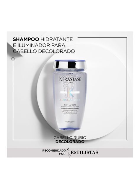 Set Cabello Rubio o Decolorado Blond Absolu Shampoo 250ml + Máscara 200ml Kérastase-1