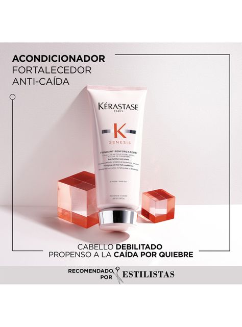 Set Hidratante Anti-Caída Genesis Shampoo 250ml + Acondicionador 200ml Kérastase-2