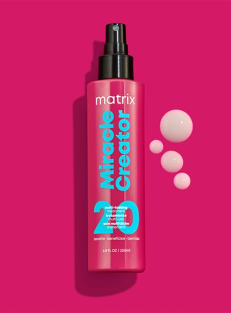 Spray + Mascara Tratamiento 20 Beneficios Todo Tipo de Cabello Miracle Creator 190 ml + 500 ml-1