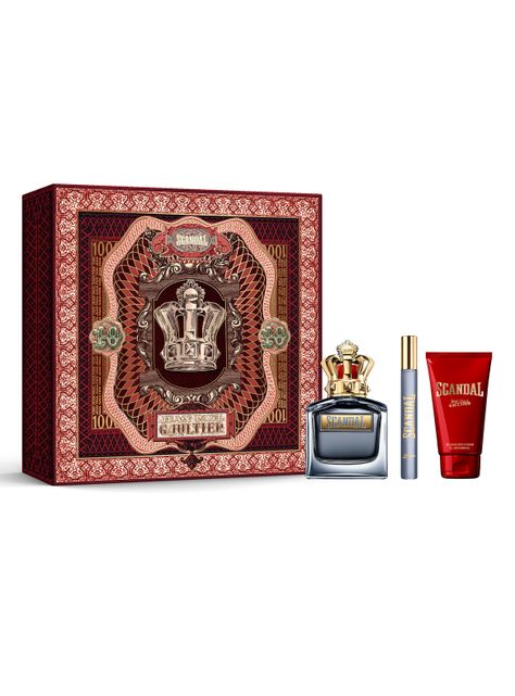 Set Perfume Scandal EDT Hombre 100 ml + All Over Gel de Baño 75 ml + EDT 10 ml-0